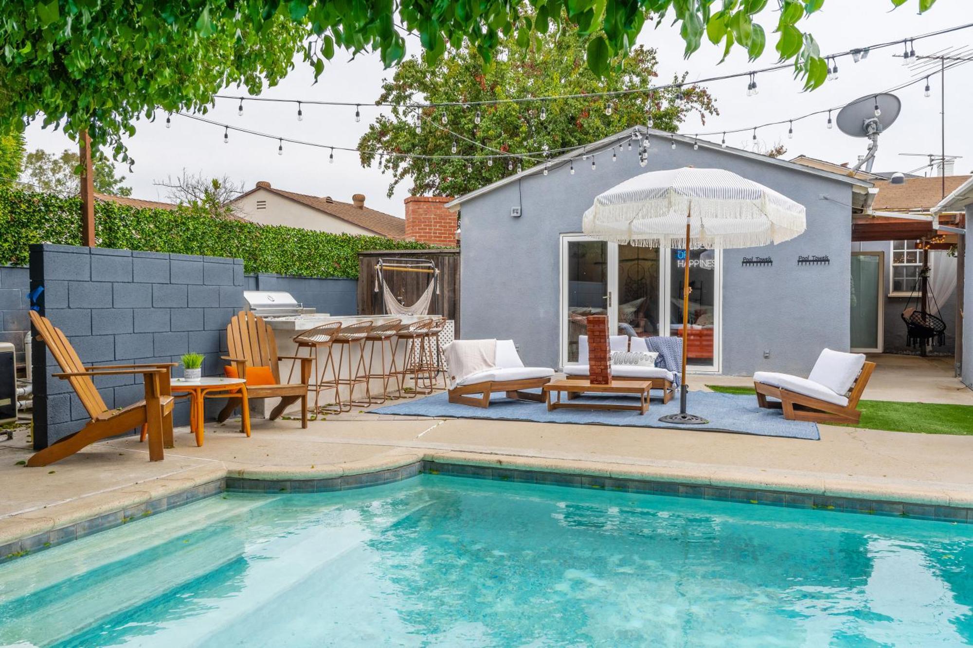 Angel&Rose Universal Hollywood Heated Pool House King Bed Los Angeles Zewnętrze zdjęcie