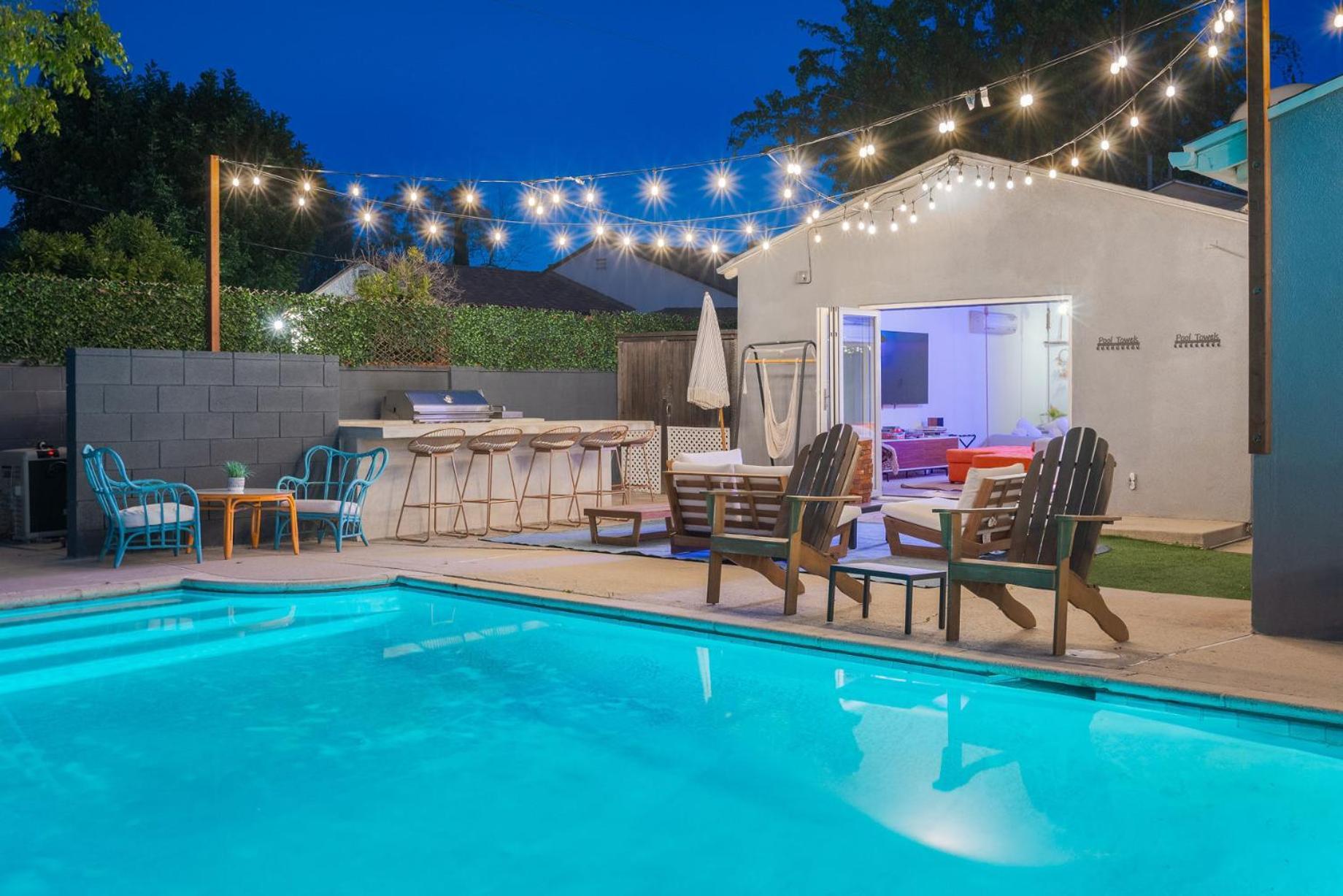 Angel&Rose Universal Hollywood Heated Pool House King Bed Los Angeles Zewnętrze zdjęcie