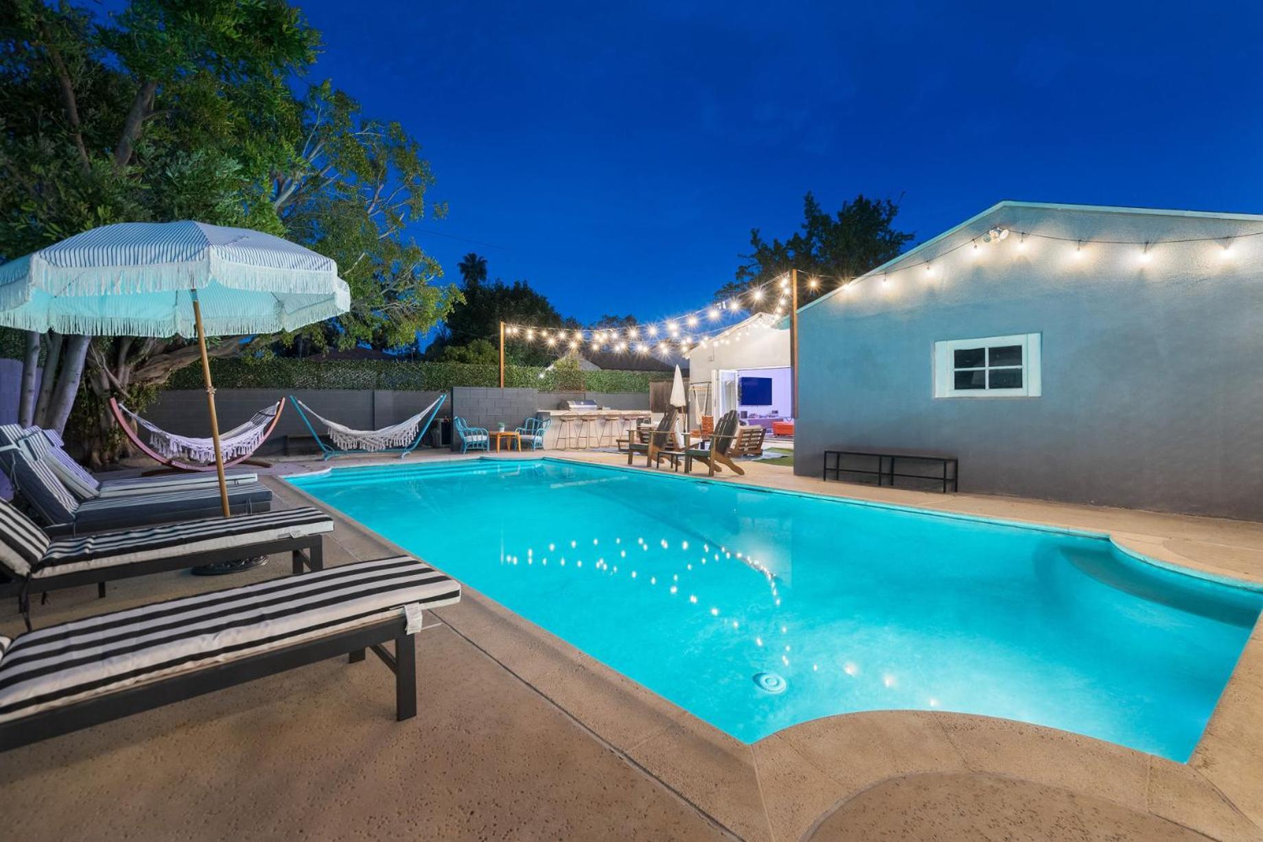 Angel&Rose Universal Hollywood Heated Pool House King Bed Los Angeles Zewnętrze zdjęcie